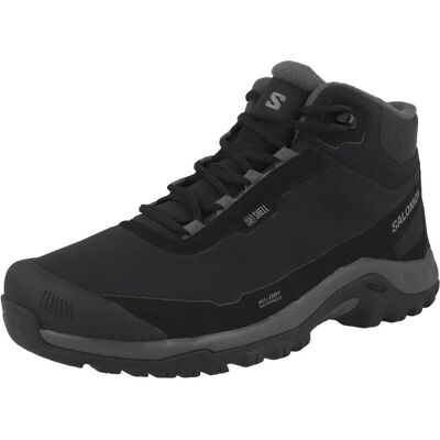 Salomon, Herren, Wanderschuhe, Shelter WP (43 1/3), Schwarz Salomon, Herren, Wanderschuhe, Shelter WP (43 1/3), Schwarz