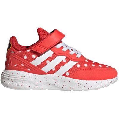 Adidas Unisex, Sneakers, Nebzed x Disney Minnie Mouse Running Jr. Schuhe, Rot, (32) Adidas Unisex, Sneakers, Nebzed x Disney Minnie Mouse Running Jr. Schuhe, Rot, (32)