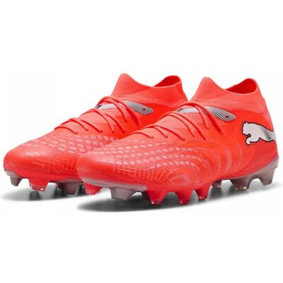 Puma Damen, Fussballschuhe, FUTURE 9 MATCH FG/AG Wn's (38), Rot, Weiss, Schwarz, Silber Puma Damen, Fussballschuhe, FUTURE 9 MATCH FG/AG Wn's (38), Rot, Weiss, Schwarz, Silber