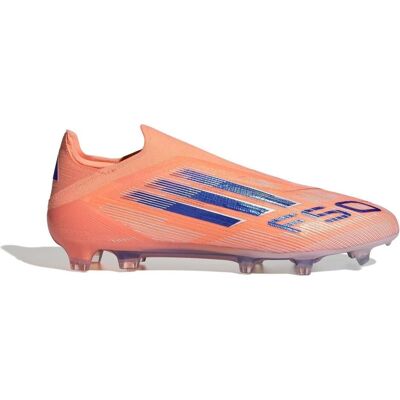 Adidas Herren, Fussballschuhe, F50 Elite Laceless FG (46), Orange, Blau Adidas Herren, Fussballschuhe, F50 Elite Laceless FG (46), Orange, Blau