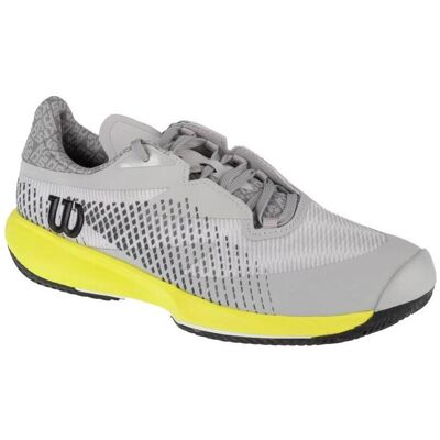 Wilson, Herren, Tennisschuhe, Kaos Swift Clay Tennisschuhe (46), Grau, Silber Wilson, Herren, Tennisschuhe, Kaos Swift Clay Tennisschuhe (46), Grau, Silber