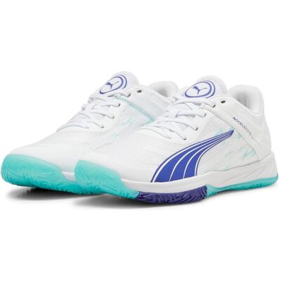 Puma Damen, Hallenschuhe, Accelerate Turbo W+ (36), Weiss, Grün Puma Damen, Hallenschuhe, Accelerate Turbo W+ (36), Weiss, Grün