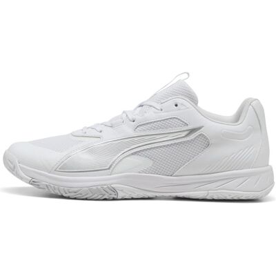 Puma Unisex, Hallenschuhe, Accelerate Pro 4 (41), Weiss, Silber Puma Unisex, Hallenschuhe, Accelerate Pro 4 (41), Weiss, Silber