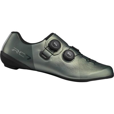 Shimano Unisex, Veloschuhe, SH-RC703E Rennrad Schuhe Breit (41), Grün Shimano Unisex, Veloschuhe, SH-RC703E Rennrad Schuhe Breit (41), Grün