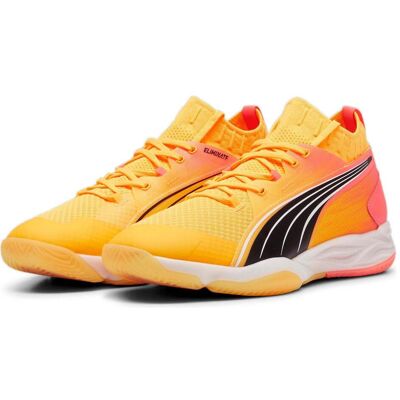 Puma Unisex, Hallenschuhe, Eliminate Nitro SQD (51), Gelb, Orange Puma Unisex, Hallenschuhe, Eliminate Nitro SQD (51), Gelb, Orange