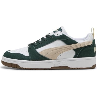 Puma Unisex, Sneakers, Rebound v6 Low SD, Grün, Weiss, (46) Puma Unisex, Sneakers, Rebound v6 Low SD, Grün, Weiss, (46)