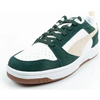 Puma Unisex, Sneakers, Rebound v6 Low SD, Grün, Weiss, (44) Puma Unisex, Sneakers, Rebound v6 Low SD, Grün, Weiss, (44)