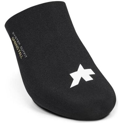 Assos, Herren, Schuhüberzug, Frühlings-Herbst-Zehenabdeckung Überschuhe, Schwarz Assos, Herren, Schuhüberzug, Frühlings-Herbst-Zehenabdeckung Überschuhe, Schwarz