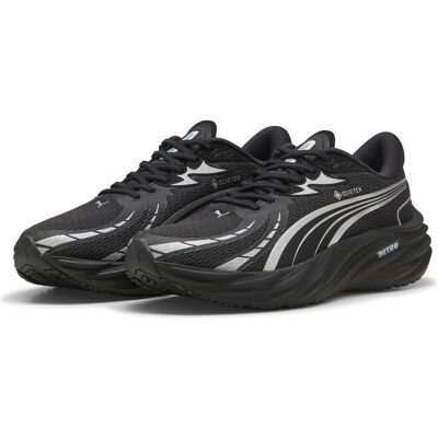 Puma Herren, Laufschuhe, Velocity NITRO 4 GTX (44.5), Schwarz, Silber Puma Herren, Laufschuhe, Velocity NITRO 4 GTX (44.5), Schwarz, Silber