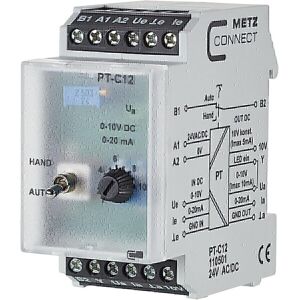 Metz Connect PT-C12 Signalwandler - 24VAC/DC Metz Connect PT-C12 Signalwandler - 24VAC/DC