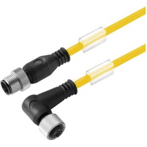 Weidmüller Sensor-/Aktor-Steckverbinder, Elektronikkabel + Stecker, Gelb, Schwarz Weidmüller Sensor-/Aktor-Steckverbinder, Elektronikkabel + Stecker, Gelb, Schwarz