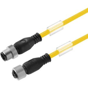 Weidmüller Sensor-/Aktor-Steckverbinder, Elektronikkabel + Stecker, Schwarz, Blau, Gelb Weidmüller Sensor-/Aktor-Steckverbinder, Elektronikkabel + Stecker, Schwarz, Blau, Gelb
