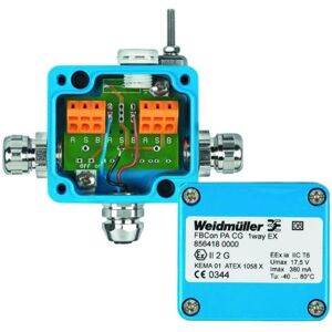 Weidmüller Standardverteiler für Den Ex-B, Elektronikkabel + Stecker, Blau Weidmüller Standardverteiler für Den Ex-B, Elektronikkabel + Stecker, Blau