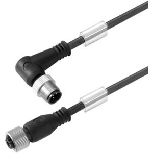 Weidmüller Sensor-/Aktor-Steckverbinder, Elektronikkabel + Stecker, Schwarz Weidmüller Sensor-/Aktor-Steckverbinder, Elektronikkabel + Stecker, Schwarz