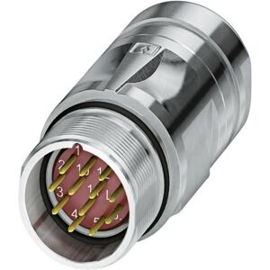Phoenix Contact M23 Kupplungsteckverbinder mit, Elektronikkabel + Stecker, Silber Phoenix Contact M23 Kupplungsteckverbinder mit, Elektronikkabel + Stecker, Silber