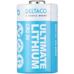 Deltaco CR2 Lithium Batterie - Batterie Deltaco CR2 Lithium Batterie - Batterie