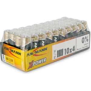 Ansmann Batterie AA 40er 40x Mignon, LR6/1.5V/40er Box (40 Stk., AA), Batterien + Akkus Ansmann Batterie AA 40er 40x Mignon, LR6/1.5V/40er Box (40 Stk., AA), Batterien + Akkus