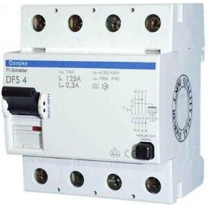 Doepke, Schutzschalter, FISchutzschalter DFS4 0404/030A 3A Doepke, Schutzschalter, FISchutzschalter DFS4 0404/030A 3A