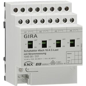 Gira 4-Gang KNX/EIB Schalter - 104500 Gira 4-Gang KNX/EIB Schalter - 104500