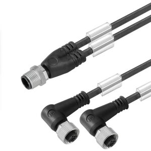 Weidmüller SAIL-ZW-M12BW-3-10V, Elektronikkabel + Stecker Weidmüller SAIL-ZW-M12BW-3-10V, Elektronikkabel + Stecker