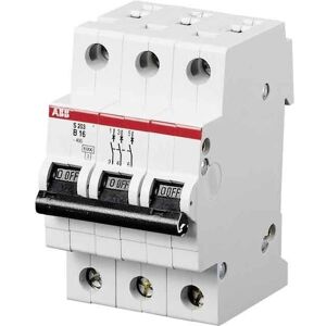 ABB, Schutzschalter, S203-Z0,5 Sicherungsautomat 0,5A pro M compact 3-polig ABB, Schutzschalter, S203-Z0,5 Sicherungsautomat 0,5A pro M compact 3-polig