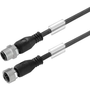 Weidmüller SAI LeitungenSAI ZUBEHOER LEITUNGEN SAIL-M12GM12G-3-5.8U, Elektronikkabel + Stecker, Schwarz Weidmüller SAI LeitungenSAI ZUBEHOER LEITUNGEN SAIL-M12GM12G-3-5.8U, Elektronikkabel + Stecker, Schwarz