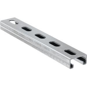 Fischer Montageschiene FUS 21/2,5 - 3000, Elektronikzubehör + Gehäuse, Silber Fischer Montageschiene FUS 21/2,5 - 3000, Elektronikzubehör + Gehäuse, Silber