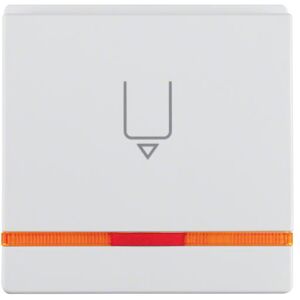 Berker BER 16406089 Hotelcard-Schaltaufsatz mit Aufdruck und orange, Elektronikzubehör + Gehäuse, Weiss Berker BER 16406089 Hotelcard-Schaltaufsatz mit Aufdruck und orange, Elektronikzubehör + Gehäuse, Weiss