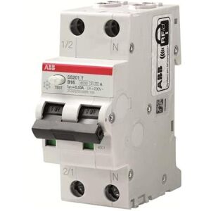 ABB, Schutzschalter, FI/LS-Schalter DS201AT-C13A/0.03 6kA 1P+N ABB, Schutzschalter, FI/LS-Schalter DS201AT-C13A/0.03 6kA 1P+N