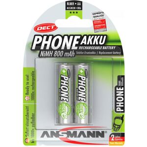 Ansmann AA (2 Stk., AA, 800 mAh), Batterien + Akkus Ansmann AA (2 Stk., AA, 800 mAh), Batterien + Akkus