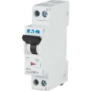 Eaton PLN6-C40/1N-DE Leitungsschutzschalter 40A 1p+N Steckkl. C, Relais Eaton PLN6-C40/1N-DE Leitungsschutzschalter 40A 1p+N Steckkl. C, Relais