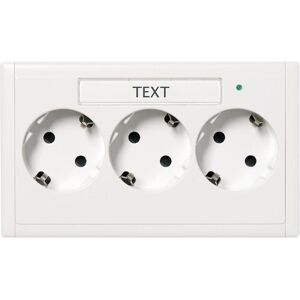 Schneider Electric, Steckdose, SE 5940250 3-fach Steckdose Master Schriftfeld Kanal grüne LED Anzeige CYB-PS Schneider Electric, Steckdose, SE 5940250 3-fach Steckdose Master Schriftfeld Kanal grüne LED Anzeige CYB-PS