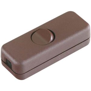 Bachmann, Schnurschalter, 924.038. Typ: Rocker switch, Anzahl der Pole: 1P, Produktfarbe: Braun. Breite: 61 mm, Tiefe: 23 mm Bachmann, Schnurschalter, 924.038. Typ: Rocker switch, Anzahl der Pole: 1P, Produktfarbe: Braun. Breite: 61 mm, Tiefe: 23 mm