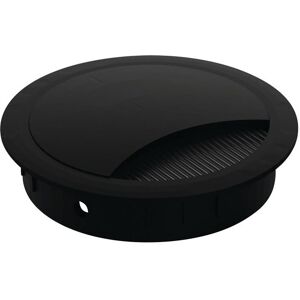 BMB, Kabelschutz + Kabelführung, Kabeldurchführung EXIT R Zamak schwarz Einlass-Ø 80 mm (Kabeldurchlass, 9 cm) BMB, Kabelschutz + Kabelführung, Kabeldurchführung EXIT R Zamak schwarz Einlass-Ø 80 mm (Kabeldurchlass, 9 cm)