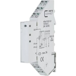 Metz Connect Kupplungsmodul - 24V/AC/DC, 2 Kontakte IP20 Metz Connect Kupplungsmodul - 24V/AC/DC, 2 Kontakte IP20