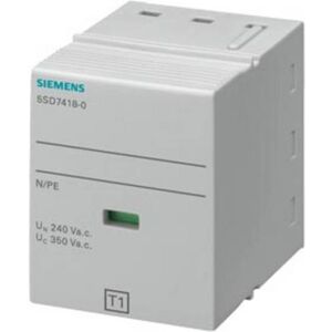 Siemens Überspannungsschutz, Steckteil Typ NAnforderungsklasse B UC 350V für KombiAblei Siemens Überspannungsschutz, Steckteil Typ NAnforderungsklasse B UC 350V für KombiAblei