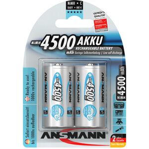 Ansmann Baby C (2 Stk., C, 4500 mAh), Batterien + Akkus Ansmann Baby C (2 Stk., C, 4500 mAh), Batterien + Akkus
