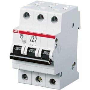 ABB, Schutzschalter, Sicherungsautomat S200 25A 4-P Typ B 6kA ABB, Schutzschalter, Sicherungsautomat S200 25A 4-P Typ B 6kA