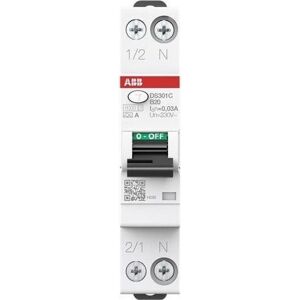 ABB DS301CB20A30 DS301CA-B20/0,03 FI/LS-Schalter 6kA 1P+N 2CSR255163R1205, Elektronikzubehör + Gehäuse, Grau ABB DS301CB20A30 DS301CA-B20/0,03 FI/LS-Schalter 6kA 1P+N 2CSR255163R1205, Elektronikzubehör + Gehäuse, Grau