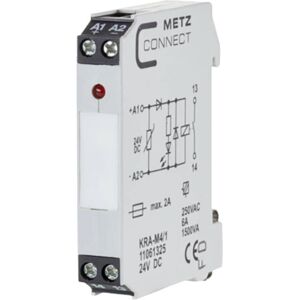 Metz Connect KRA-M4/1. Produktfarbe: Weiss, Temperaturbereich in Betrieb: -20, Relais Metz Connect KRA-M4/1. Produktfarbe: Weiss, Temperaturbereich in Betrieb: -20, Relais