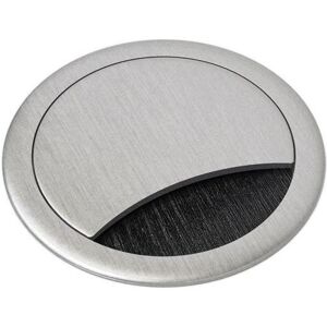 Kondator Kabelschutz + Kabelführung, Bordsgenomföring för kablar, Ø 60 mm Borstad stål (Kabeldurchlass) Kondator Kabelschutz + Kabelführung, Bordsgenomföring för kablar, Ø 60 mm Borstad stål (Kabeldurchlass)