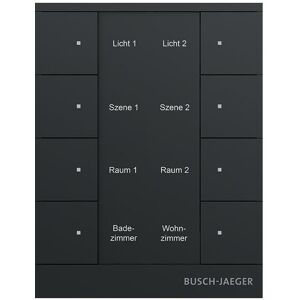 Busch-Jaeger, Lichtschalter + Storenschalter, SB-F-8.0.11-885 Busch-Jaeger, Lichtschalter + Storenschalter, SB-F-8.0.11-885
