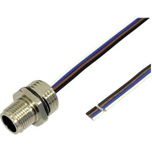 BKL Electronic 2703001 Sensor/Aktor Einbaustecker M12 5 m Polzahl: 4 1 St., Elektronikkabel + Stecker BKL Electronic 2703001 Sensor/Aktor Einbaustecker M12 5 m Polzahl: 4 1 St., Elektronikkabel + Stecker