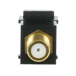 Busch-Jaeger F-Stecker-Modul (Stecker und Verbinder), SAT Zubehör, Schwarz Busch-Jaeger F-Stecker-Modul (Stecker und Verbinder), SAT Zubehör, Schwarz