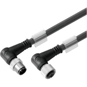 Weidmüller 2555220200 Sensor-/Aktor-Anschlussleitung M12 2.00 m Polzahl 8 1 St., Elektronikkabel + Stecker, Schwarz Weidmüller 2555220200 Sensor-/Aktor-Anschlussleitung M12 2.00 m Polzahl 8 1 St., Elektronikkabel + Stecker, Schwarz