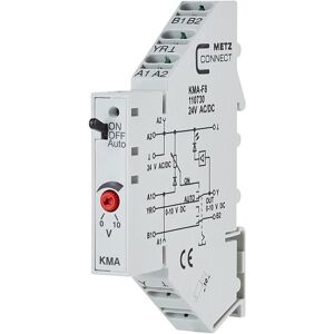 Metz Connect Analogwertgeber KMA-F8 24 V AC/DC, 0...10 V 110730, Relais Metz Connect Analogwertgeber KMA-F8 24 V AC/DC, 0...10 V 110730, Relais