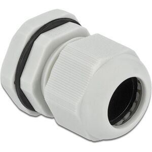Delock, Kabelverbindung, Kabelverschraubung PG19, 28mm, 10 Stück, grau Delock, Kabelverbindung, Kabelverschraubung PG19, 28mm, 10 Stück, grau