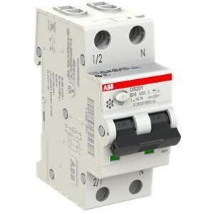 ABB, Schutzschalter, DS201A-B16/0,1 FI/LS-Schalter 6kA, 1P+N, 2CSR255180R2165 ABB, Schutzschalter, DS201A-B16/0,1 FI/LS-Schalter 6kA, 1P+N, 2CSR255180R2165
