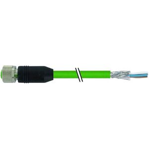 Murr Elektronik M12 Bu. 0° gesch. D-cod. freies Ltg-ende EN PUR 2x2xAWG22 geschirmt gn UL/CSA 1.5m, Elektronikkabel + Stecker, Grün Murr Elektronik M12 Bu. 0° gesch. D-cod. freies Ltg-ende EN PUR 2x2xAWG22 geschirmt gn UL/CSA 1.5m, Elektronikkabel + Stecker, Grün
