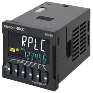Omron Industrial Automation Omron H5CC Series Flush Timer Relay, 1-Contact100 to 240 V, 0.001 s to 999999h h, 2-Function, SPDT, Relais Omron Industrial Automation Omron H5CC Series Flush Timer Relay, 1-Contact100 to 240 V, 0.001 s to 999999h h, 2-Function, SPDT, Relais